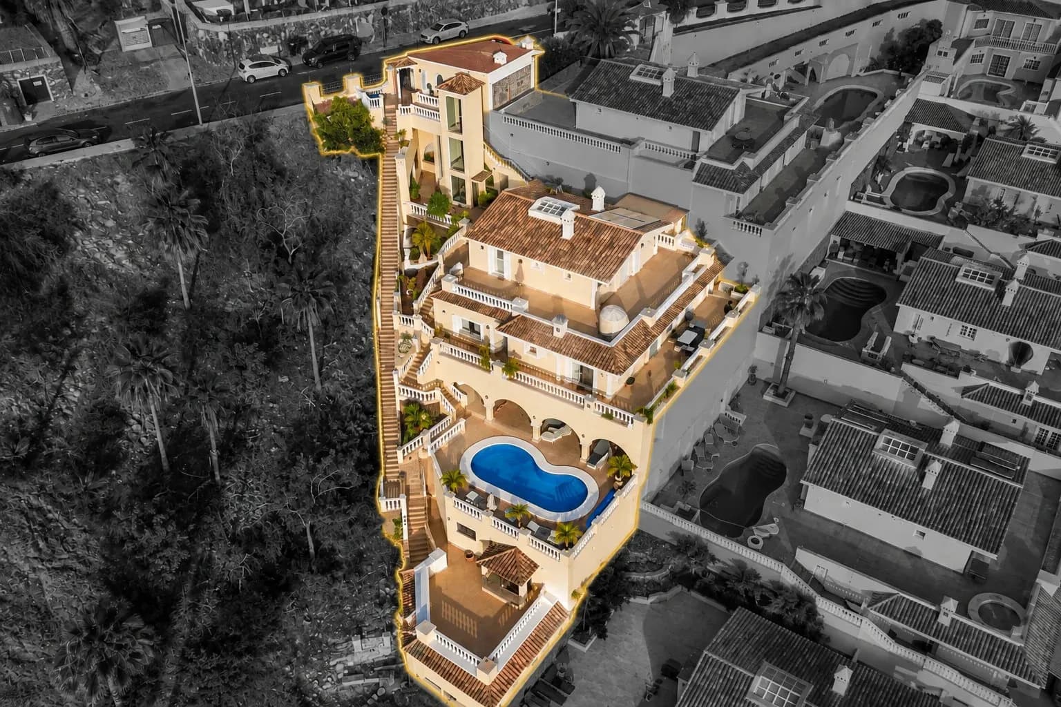 Villa en Costa Adeje - piscina privada y vistas panorámicas al océano. – 4