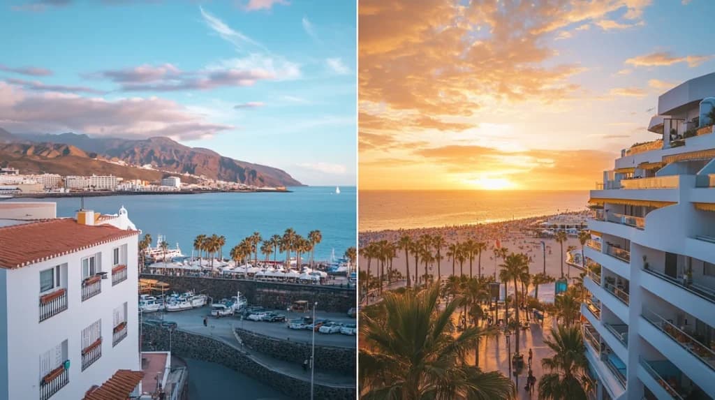 ¿Los Cristianos o Las Américas? ¿Qué ubicación elegir? Comparativa 2026